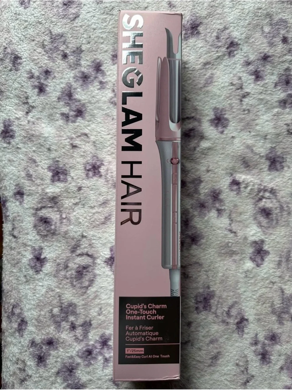 SHEGLAM Cupids Charm One-Touch Automatic 1” Hair Instant Curling Iron